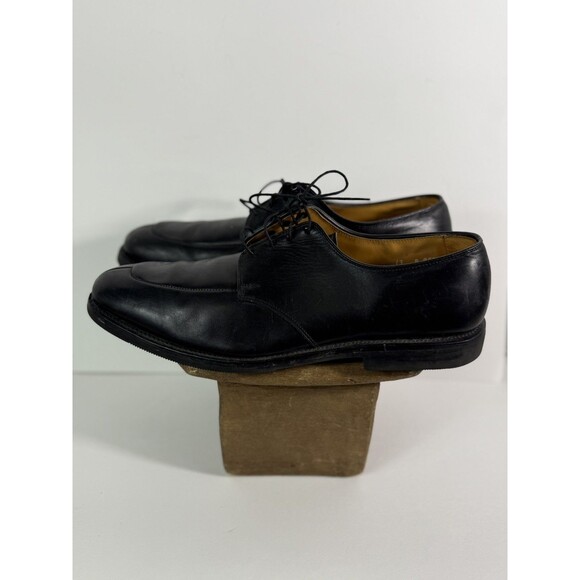 Allen Edmonds Kennett Men's Oxford Split Toe Derby Leather Black Size 13 B 9504! - Picture 3 of 12